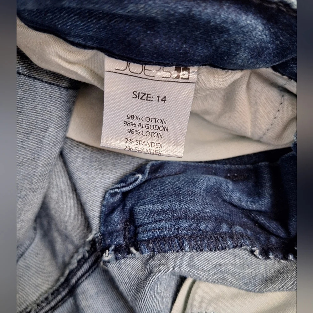Joe's Dark Wash Jeans Straight Leg Brixton Faded Teen Boy Kids 14 NEW